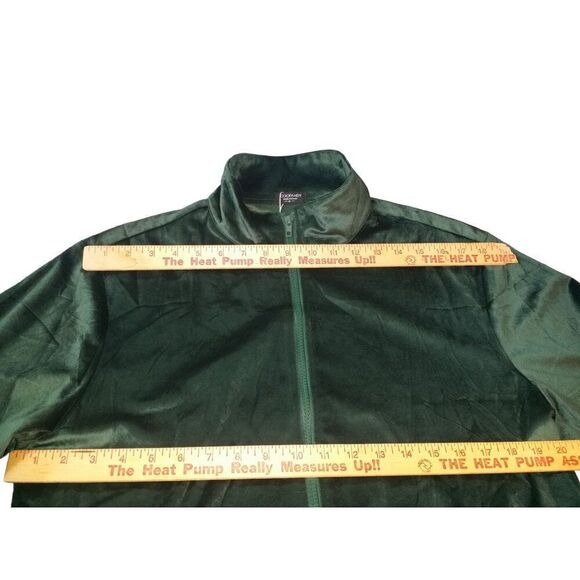Coofandy Jacket Men Sz S Green Full Zip Everyday Casual‎ Athleisure - Picture 3 of 4